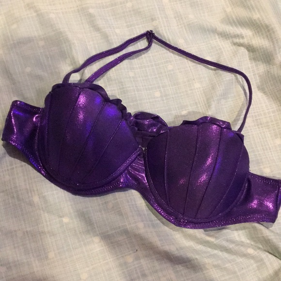 purple shell bikini top